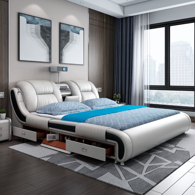Smart Home Plus - أثاث غرف نوم فاخر وعصري، سرير