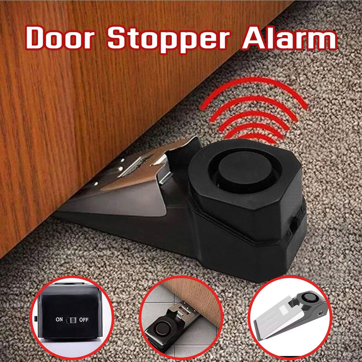 نظام إنذار لاسلكي لمنع دخول ال - مراجعة Wireless Door Sensor وسعره