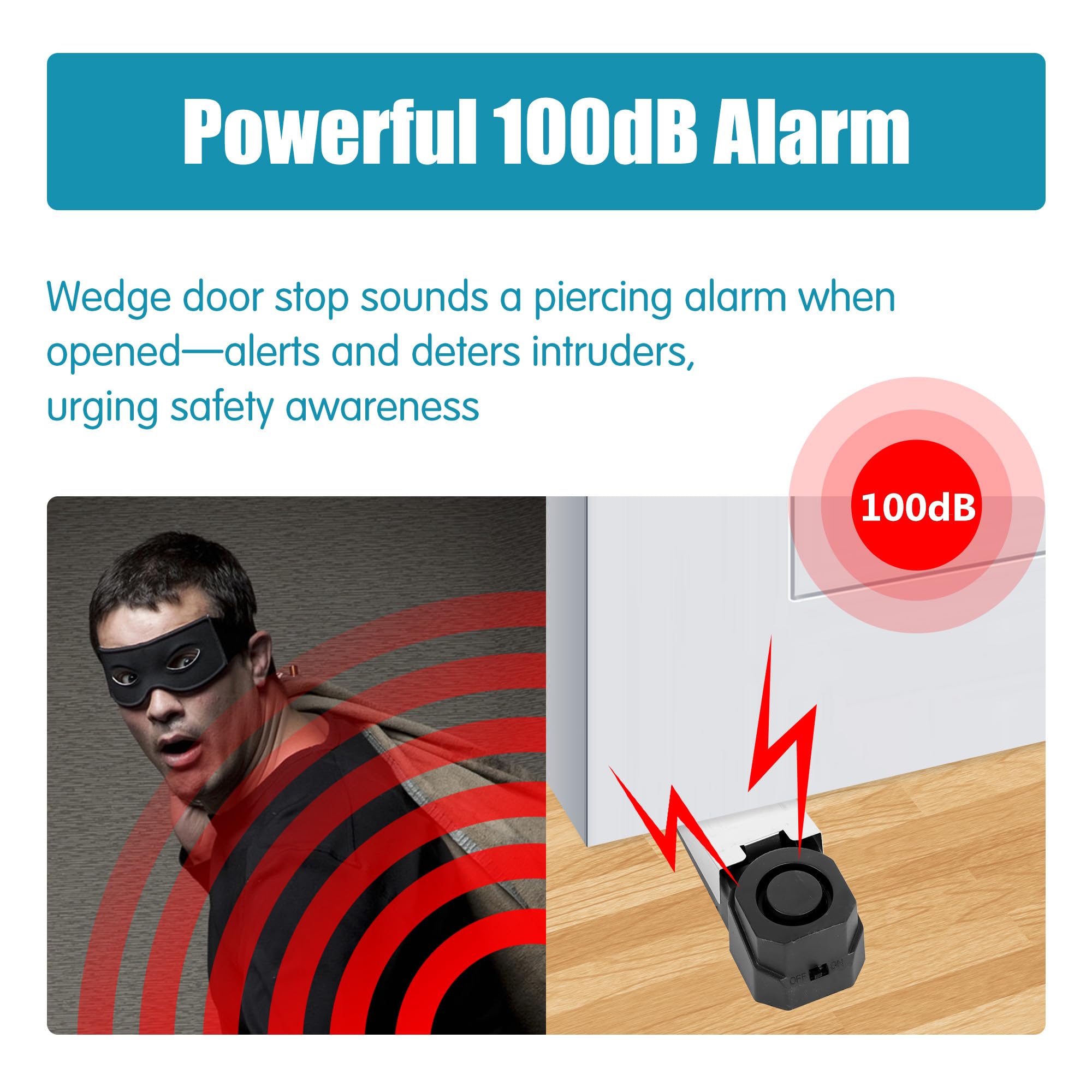 نظام إنذار لاسلكي لمنع دخول ال - مراجعة Wireless Door Sensor وسعره