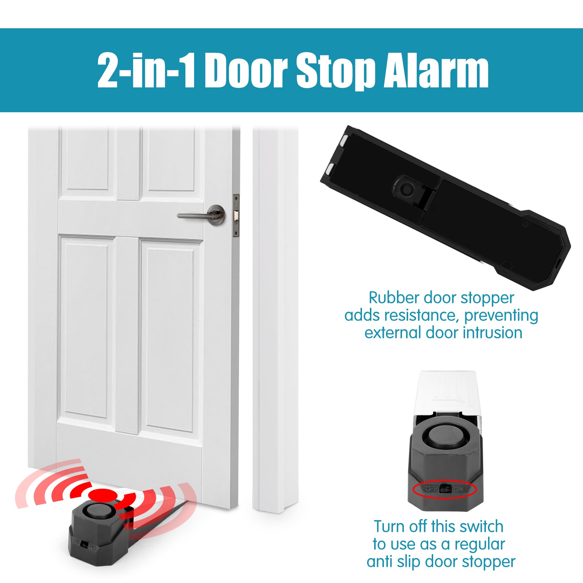 نظام إنذار لاسلكي لمنع دخول ال - مراجعة Wireless Door Sensor وسعره