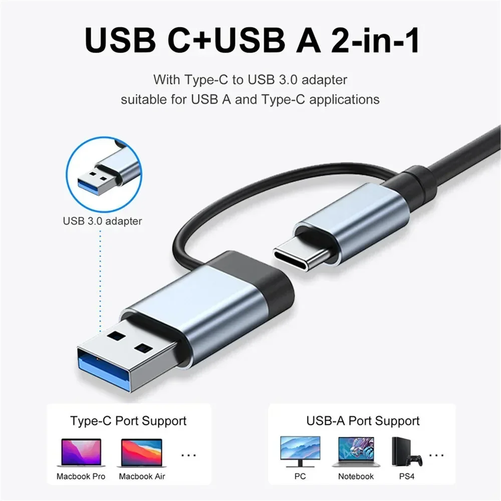 8-in-2 USB C Hub محول متعدد ال - مراجعة Smart Home Hub 2 وسعره